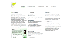 Desktop Screenshot of barmix-software.de